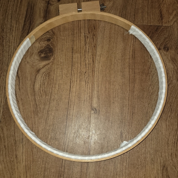 Wooden Quilting Embroidery Hand Sewing Hoops Wing Nut Lot of 3 Taiwan - Picture 6 of 7